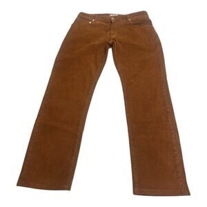 PT05 Corduroy PLAY IT LOUD 34X30 Rust Brown Cotton Blend Casual Classic